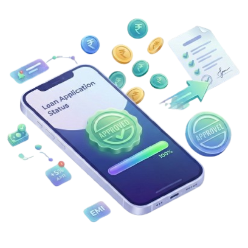 Digital Ecosystem Illustration